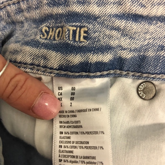 American Eagle Jean Shorts Lot 00 - Picture 4 of 4